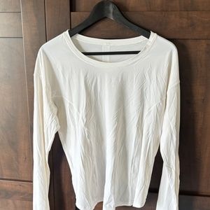 Lululemon white top